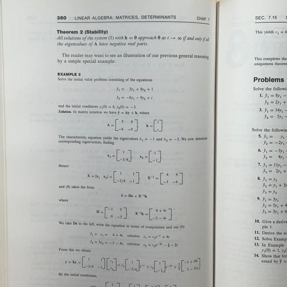 Advanced Engineering Mathematics by Erwin Kreyszig 5th Edition - Picture 7 of 9
